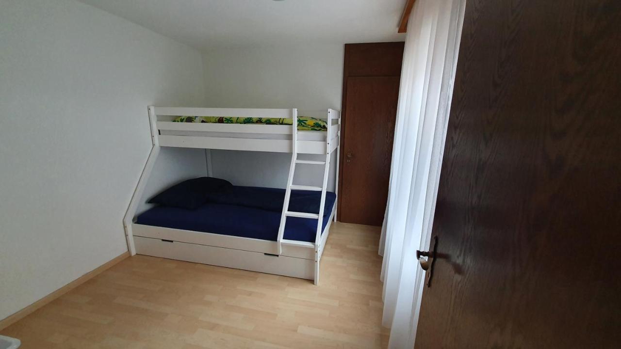 Moderne Wohnung Im Zentrum Von Leukerbad, Haus Topas Exteriér fotografie